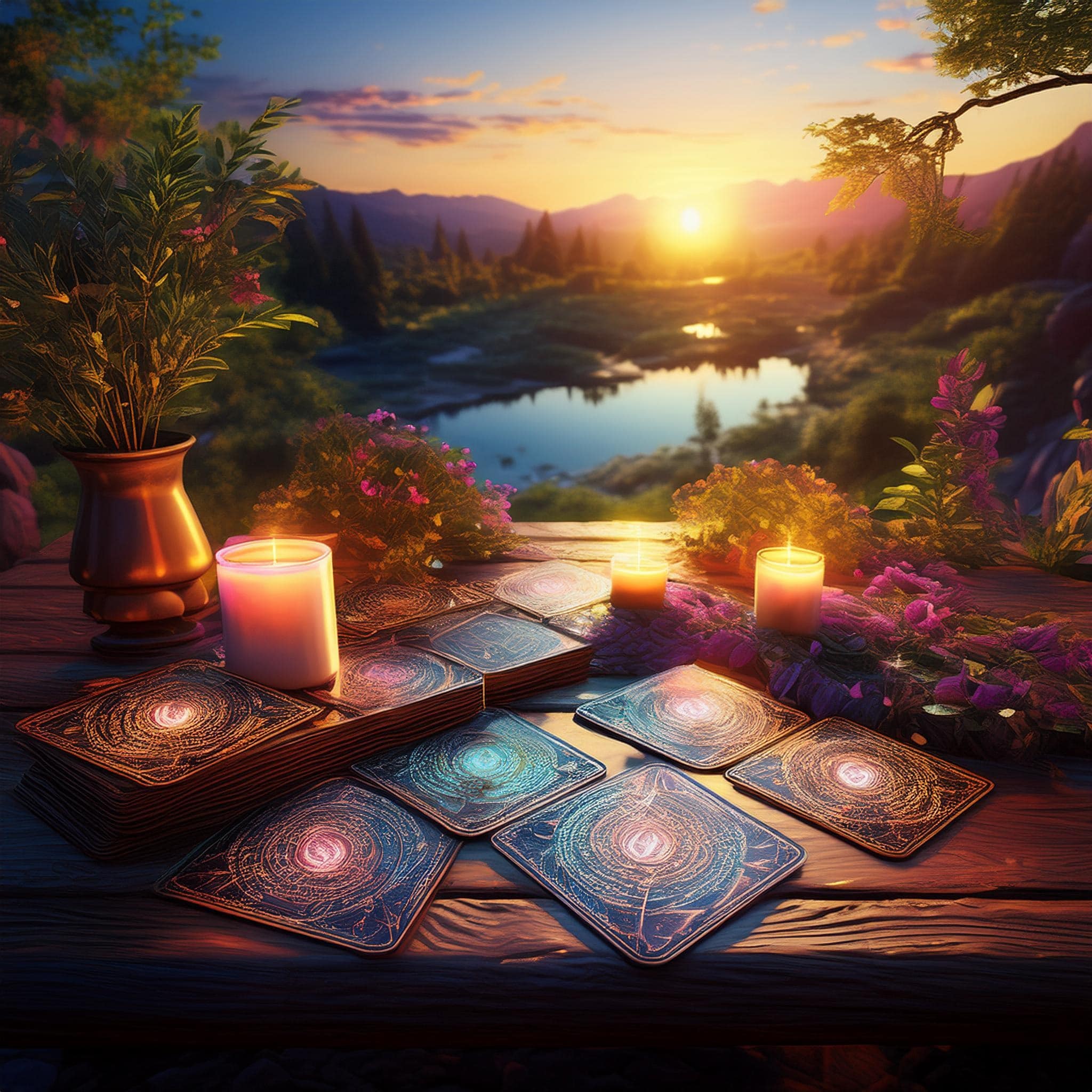 Trouver la Sérénité dans un Monde Agité : Le Tarot comme Outil de Guidance