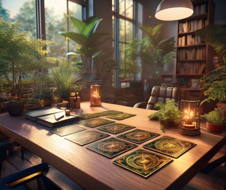 Retrouver le Calme au Bureau : Le Tarot comme Outil de Bien-être au Travail