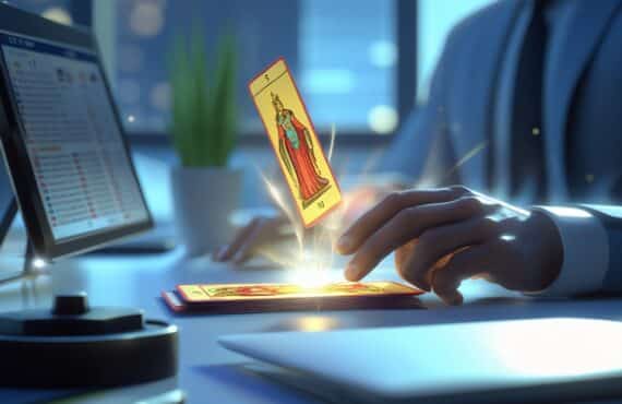 Pause Tarot Express : Séances de 5 Minutes pour Retrouver Calme et Clarté au Travail