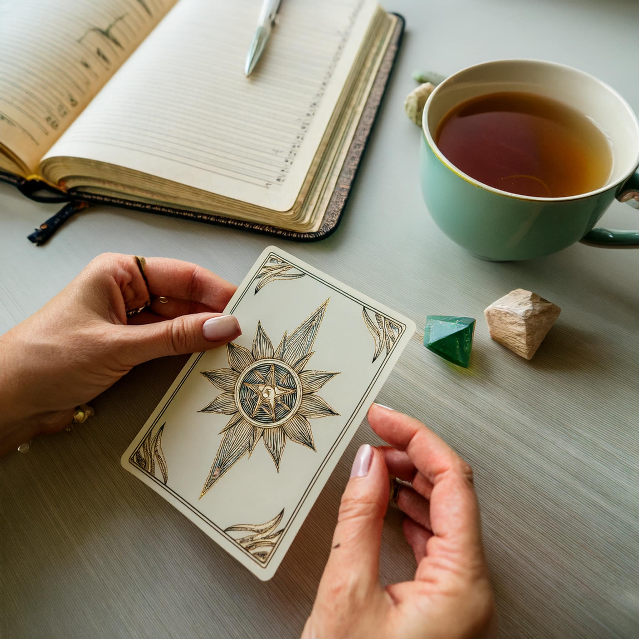 Stop au Burn-out ! 5 Rituels Tarot pour une Semaine de Travail Apaisée (Même en Période de Rush)