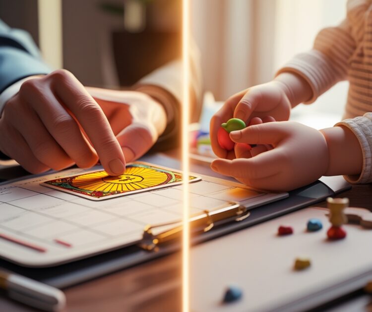 Trouver l'Équilibre Sacré Travail-Vie Perso : Votre Guide Tarot Pas-à-Pas (Spécial Parents Actifs)