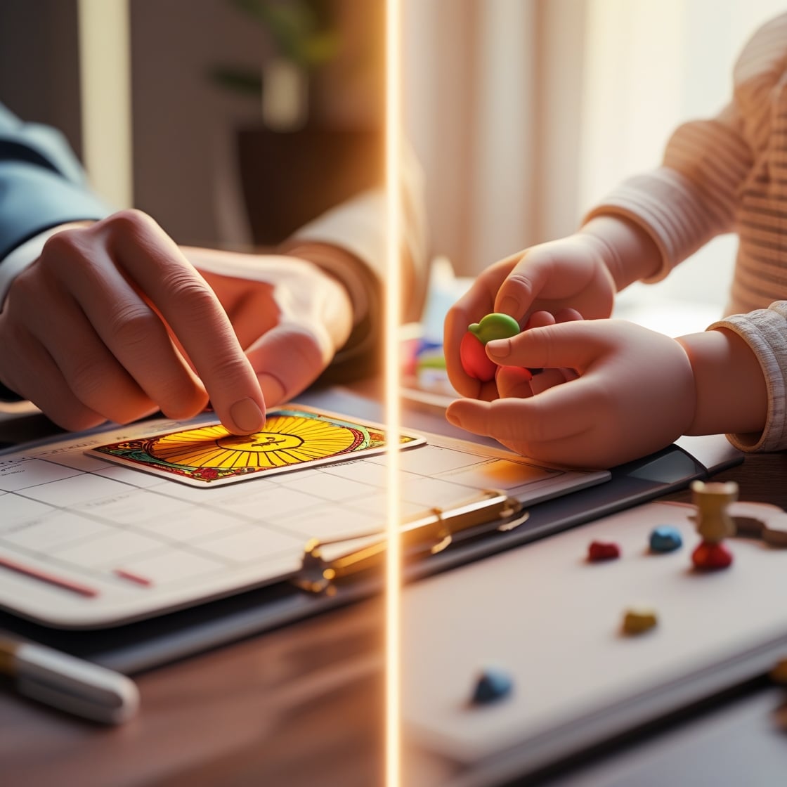 Trouver l'Équilibre Sacré Travail-Vie Perso : Votre Guide Tarot Pas-à-Pas (Spécial Parents Actifs)