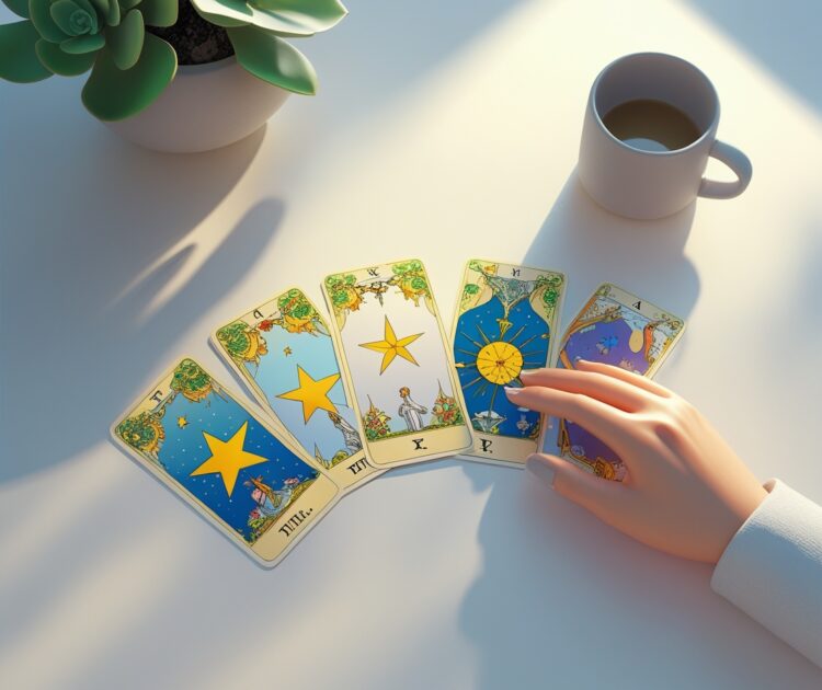 Pause Tarot Bien‑être : 5 Cartes pour Recentrer Votre Esprit au Bureau