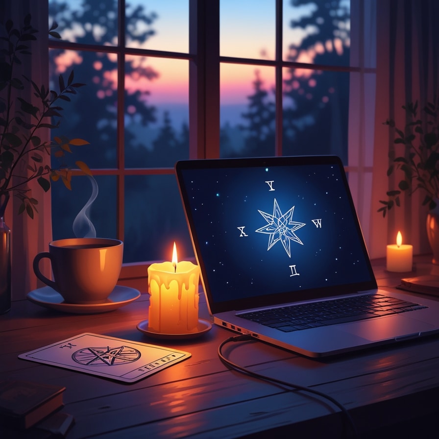 Le Secret d'une 'Déconnexion Réussie' : Votre Rituel Tarot du Vendredi Soir