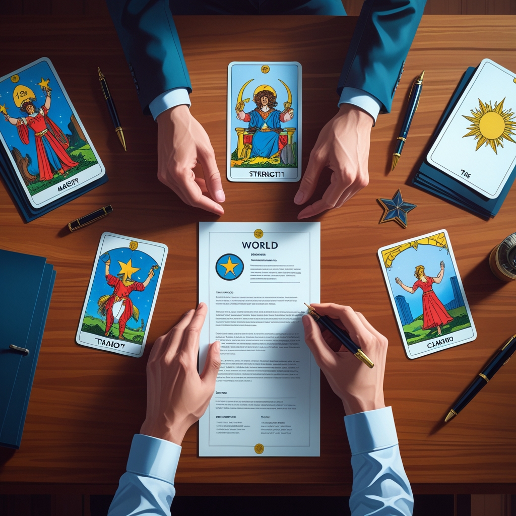 Comment le Tarot peut Transformer Votre CV en une Histoire Captivante (Storytelling de Carrière)
