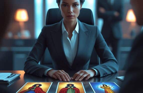 Un Professionnel Confiant Est Assis à Un Bureau Moderne Et élégant En Face D’un Flou