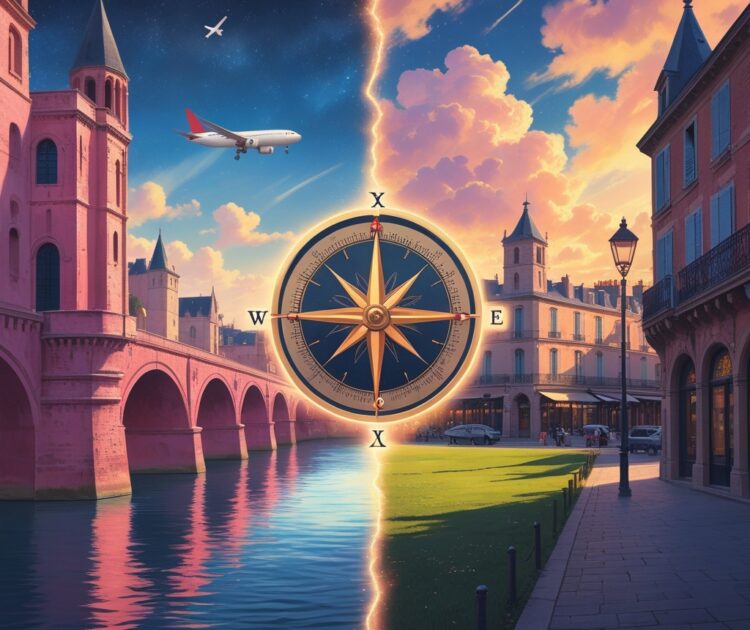 Une Image En écran Partagé, Hyperréaliste Et Symbolique