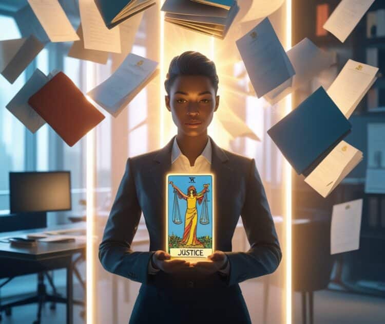 Un Professionnel Se Tient Calmement Dans Un Bureau Moderne Et élégant