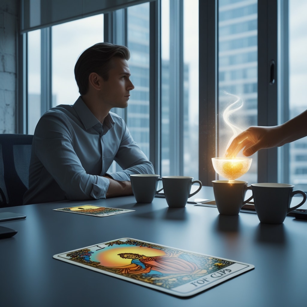 L'Ennui au Travail Vous Tue ? Le Tirage du 4 de Coupes pour Retrouver la Motivation (ou Oser Partir)