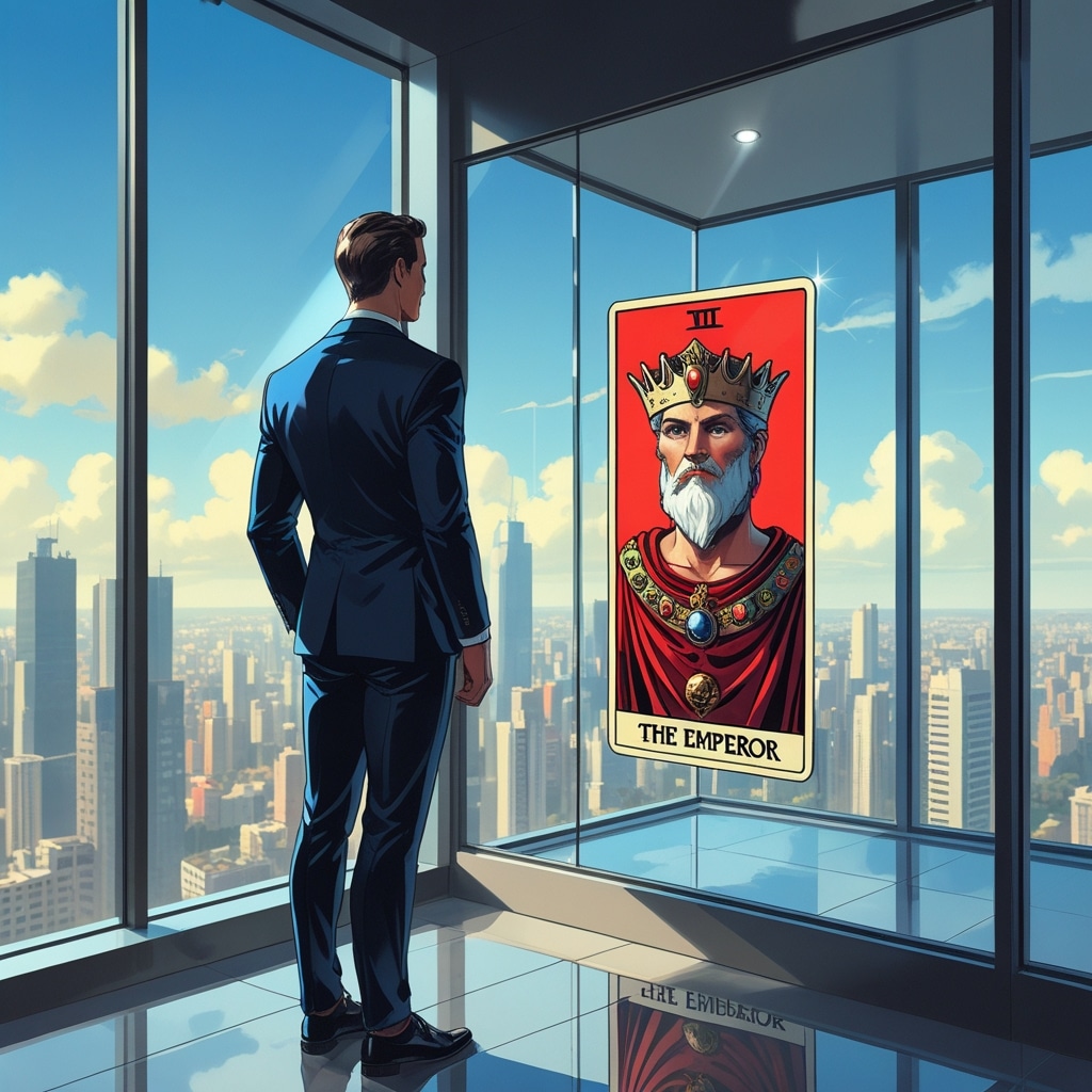 Un Professionnel Nouvellement Promu Se Dresse Dans Une Maison Moderne