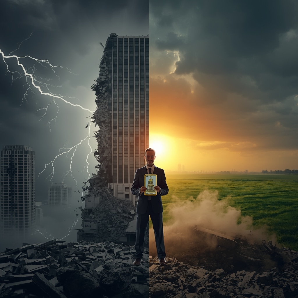 Faut-il Tout plaquer ? Le Tirage de la Tour pour Savoir si une Rupture Professionnelle Radicale est Nécessaire