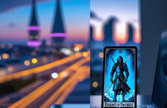 D’un Côté, Les Horizons Vibrants Et High Tech De Toulouse Et Montpellier Au Crépuscule