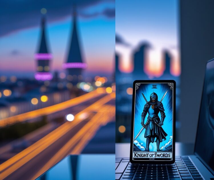 D’un Côté, Les Horizons Vibrants Et High Tech De Toulouse Et Montpellier Au Crépuscule