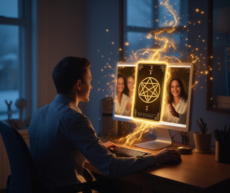 Un Professionnel Est Assis Seul à Un Bureau à Domicile Dans Un Environnement Faiblement éclairé