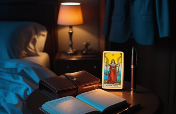 Une Chambre Douillette Et Faiblement éclairée La Nuit