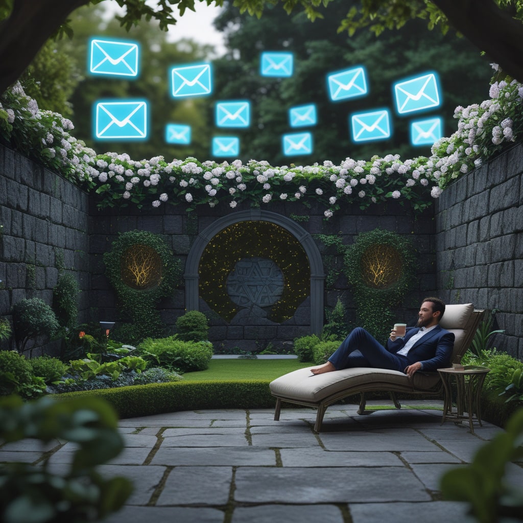 Un Jardin Secret Magnifiquement Entretenu Et Luxuriant