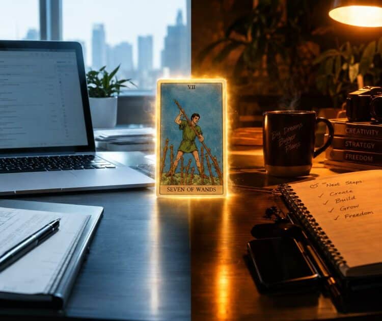 Un Effet D éclairage En écran Partagé Sur Un Bureau Moderne Et élégant